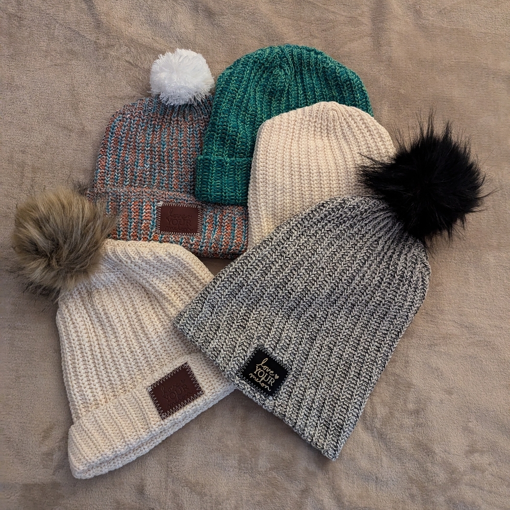 Love Your Melon 5  Hat Bundle